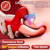 Tongue Licking Vibrator, Nipples Massager for Female Masturbation & Couples