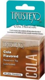 Trustex COLA Flavored Condoms, 3 Pack